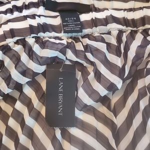 NWT Lane Bryant sz 22/24 ankle length skirt